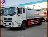 Heavy Duty Dongfeng Tianjin 4X2 12000L 15000L Oil Transport Tanker Truck Fuel Tank Truck