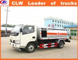 Light 4*2 Oil Transport Truck 5000 Liters Fuel Tank Trucks 5 Cbm for Sale