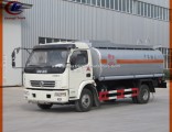 Dongfeng 6 Wheels 6000L 8000L Oil Gasoline Transport Fuel Tank Trucks