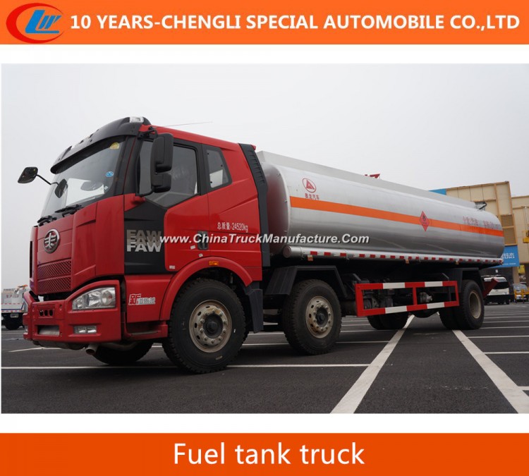 FAW 4X2 Fuel Tank Truck 2 Axles Oil Tank Truck for Sale Fuel Storage Truck
