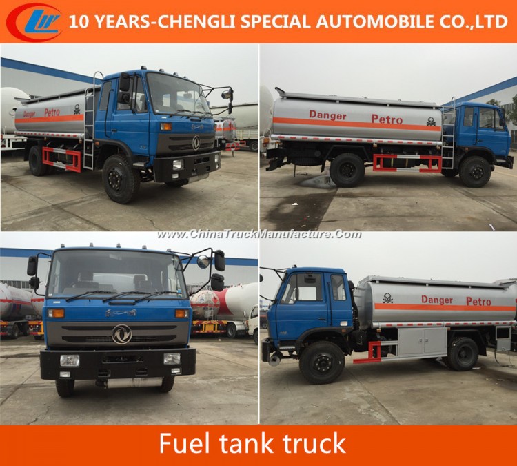 Dongfeng 4X2 Fuel Tank Truck 2axles Fuel Tanker Truck