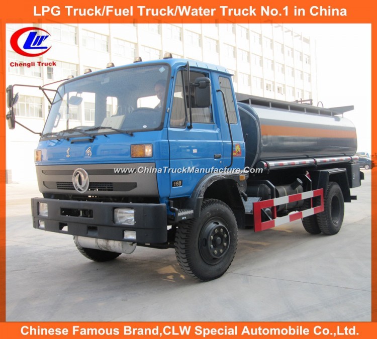 6 Wheels 10000 Liters Dongfeng Fuel Tank Truck for Sale