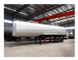 2 Axle 35000liters Stainless Steel Fuel Tanker Truck Trailer