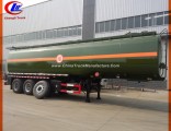 60000 Liters Heavy Duty 3 Axle Oil Tank Semi Trailer