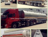 Heavy Duty Tri-Axle Stainless Steel Aluminium Alloy Oil Tank Trailer