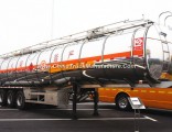 China Stainless Stelel Fuel Tanker Trailer Saso Aluminum Alloy Oil Tank Trailer