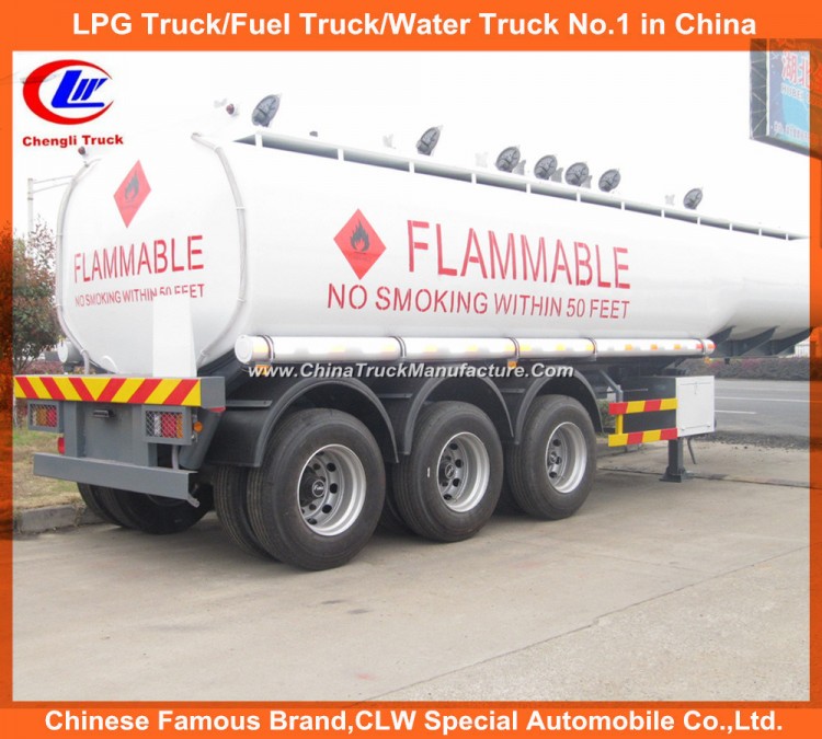 BPW Axles 7 Compartments 30000 Liters Tri-Axle Oil Tank Trailer