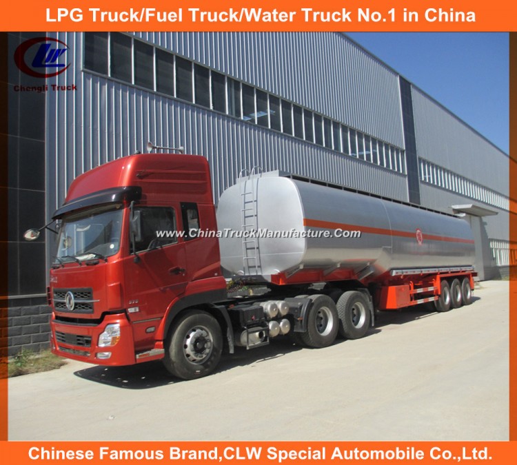40000 Liters Oil Tanker Semi Trailer with Dongfeng Cummins Tractor