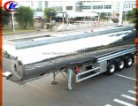 42cbm 42000 Liters Aluminum Alloy Fuel Oil Tank Semi Trailer