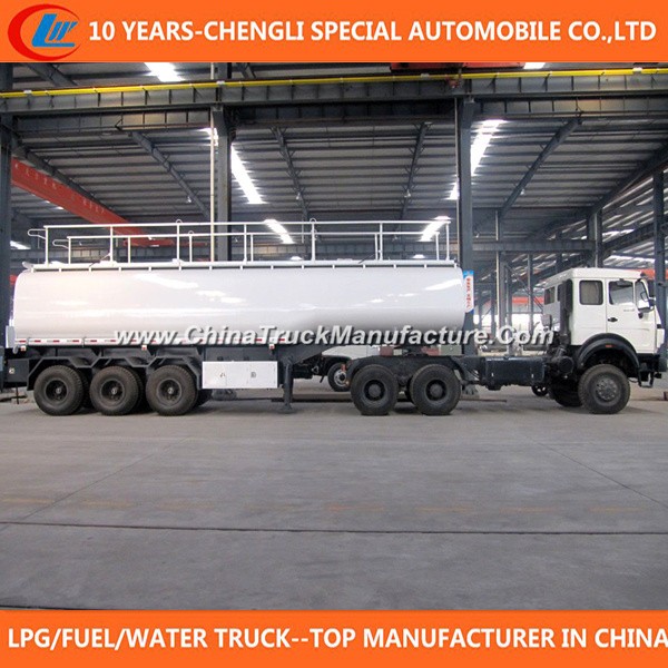 China 3 Axle 50 Cbm Fuel Tank Trailer for Sale