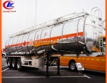 Heavy Duty 3 Axles Fuel Crude Palm Oil Tanker Semi Trailers 30, 000 Liters for Sale