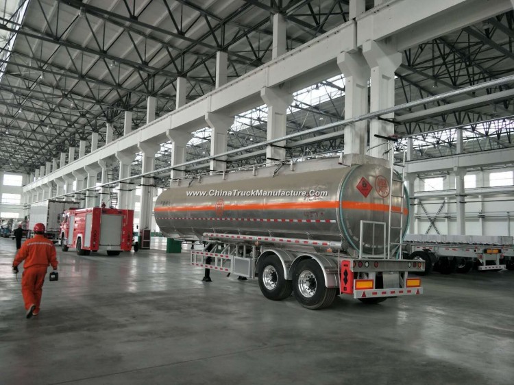 Clw 3 Axles Oil Transport Fuel Tanker Semi Trailers 42, 000 Liters for Sale