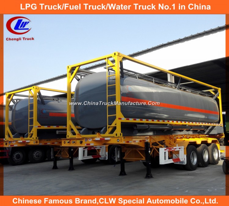 40feet Chemical Liquid Tanker Container in 30t ISO Tank Container