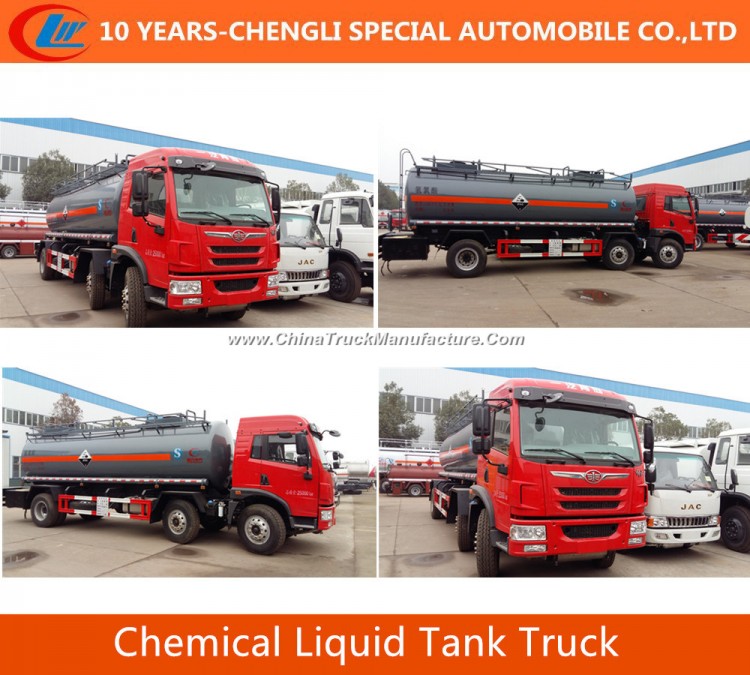 Chemical Liquid Tank Truck Tanker Truck 25 Cbm for Sale