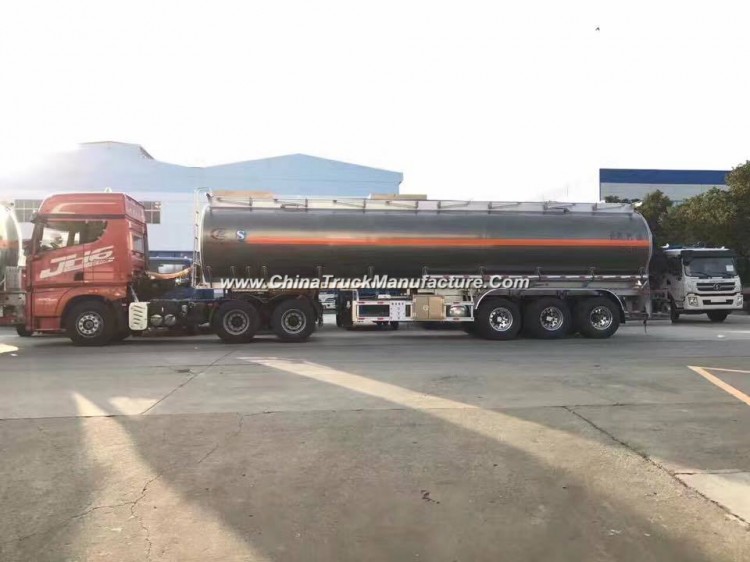 3 Axle Sino 50000L Mobile Fuel Tanker Trailer for Sale