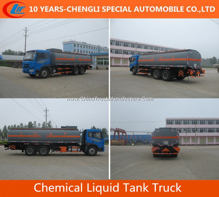 Faw 6X4 Chemical Liquid Tank Truck