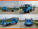 180 HP Flat Bed Truck Flat Bed Machine Equipment Transport Truck