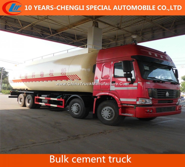 HOWO 8X4 40.6cbm Bulk Cement Truck