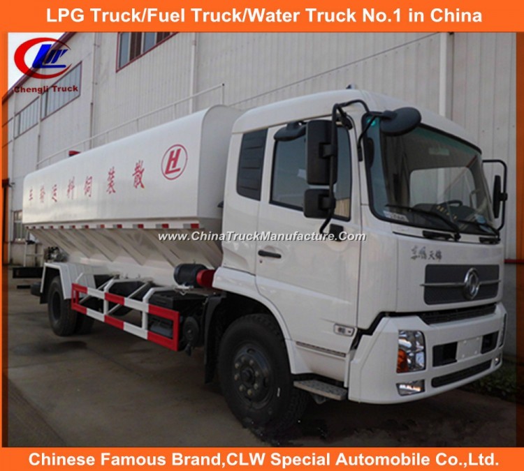 Dongfeng 4*2 Hydraulic Auger Bulk Feeds Trucks 20tons for Sale