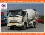 Faw 6X4 12cbm 350HP Cement Mixer Concrete Mixer Truck