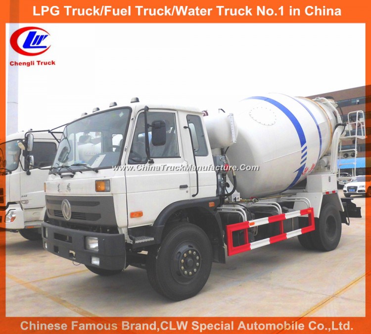 Dongfeng 8cbm Cement Mixer Truck / Concrete Mixing Transport Truck