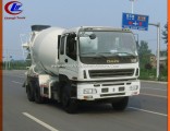 Heavy Duty 10cbm Isuzu Concrete Transit Mixer / Truck Mounted Mixer