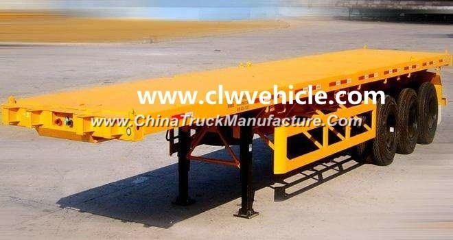 Heavy Duty 50 Tons 3 Axles Container Semi Trailer