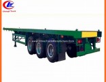 3-Axle Flatbed Container Semi Trailer (40ft)