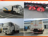 Dongfeng Sweeper Trucks, 160HP Sweeper Trucks, 4X2sweeper Trucks
