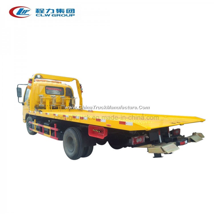 Road Block Removal Truck Platform Towing Truck Dongfeng 4X2 Wrecker