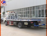 Heavy Duty Dongfeng 4*2 Road Wrecker Trucks 5tons for Sale