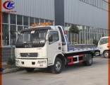 Dongfeng Flatbed Road Wrecker Towing Truck 5tons for Sale