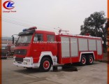 6*4 Heavy Duty Sinotruk Steyr Fire Fighting Trucks 371HP