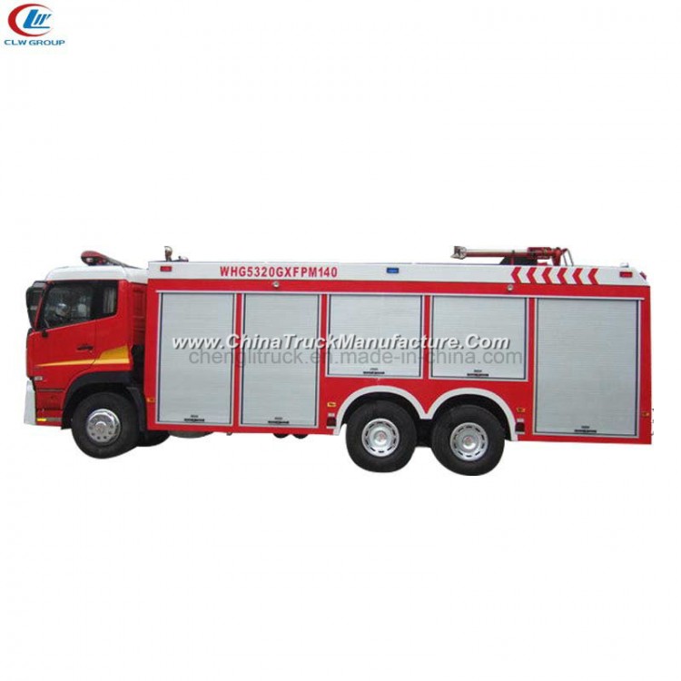 170HP 190HP 210HP Dongfeng 6*4 Fire Fighting Trucks