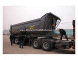 Heavy Duty Tri-Axle 35cbm End Tipper/Dump Truck Trailer