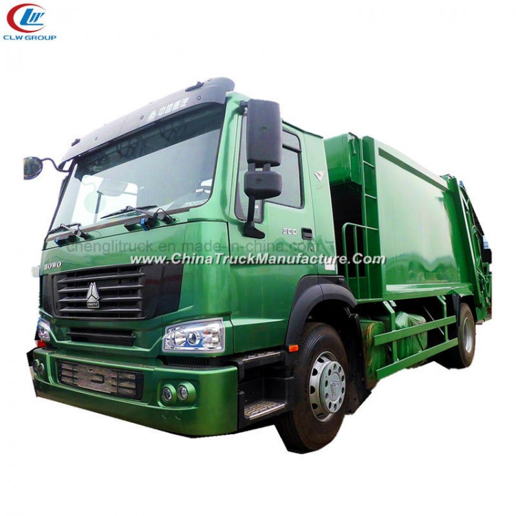 HOWO 10cbm 4*2 Compactor Garbage Truck Price for Sale