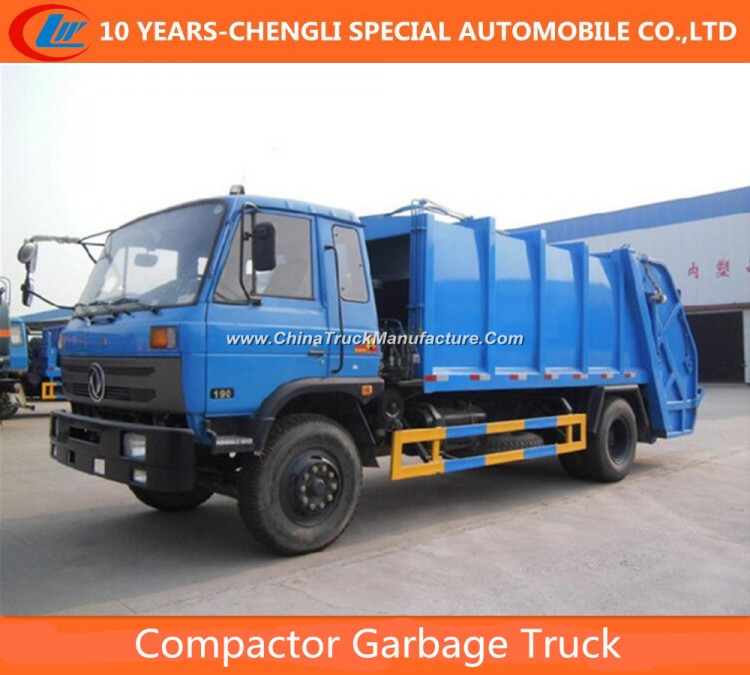 Donfeng 10 Cbm 4X2 Compactor Garbage Truck