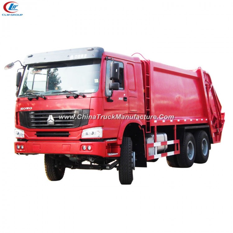 6X4 Sinotruck HOWO 20000liters Compressed Garbage/Refuse Compactor Truck