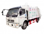 3cbm 5cbm 6cbm Dongfeng Mini Compactor Garbage Truck