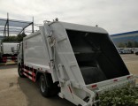 4X2 4cbm Dongfeng Waste Container Truck Garbage Compactor Truck
