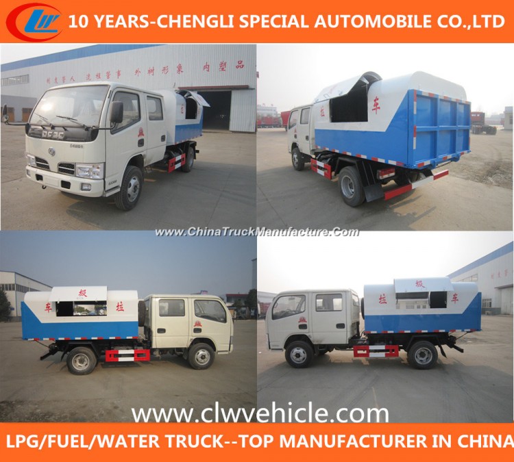 4X2dongfeng Sealed Garbage Truck