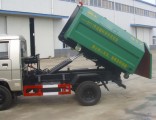 Mini 5m3 Hook Lift Garbage Truck with Garbage Container