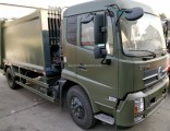 Dongfeng 4X2 Medium 5tons Garbage Truck 8tons Garbage Compactor Truck