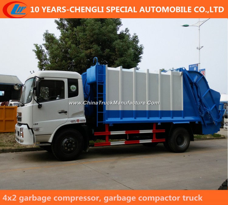 4X2 Garbage Compressor Garbage Compactor Truck