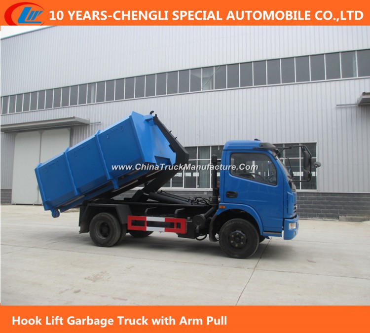8cbm Arm Roll on Roll off Hook Lift Garbage Truck