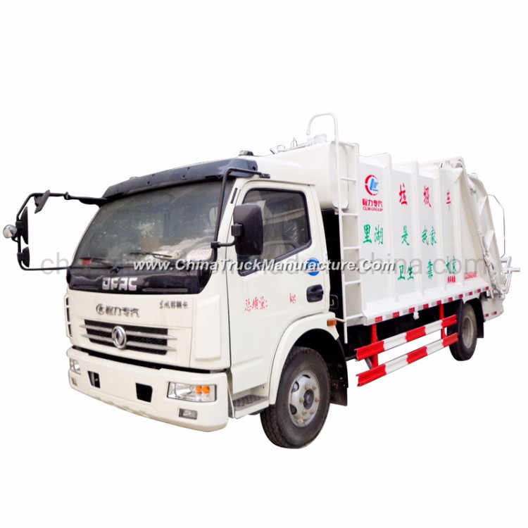 China 8cbm 10cbm 12cbm Compressor Garbage Truck for Sale
