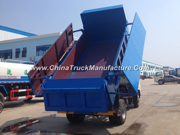 6cbm Dongfeng 4*2 Self-Load Sealed Garbage Truck