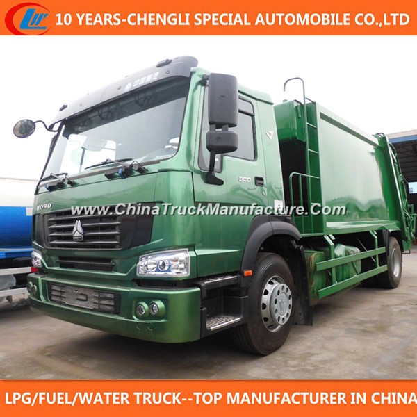 Sinotruk 4X2 Big Capacity Compactor Garbage Truck for Sale
