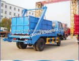 Dongfeng 4X2 8cbm 125HP Swept-Body Refuse Collector Garbage Truck