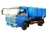Mini 3tons Foton Rear Hydraulic Hooklift Garbage Truck for Sale